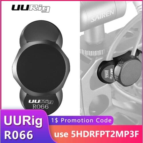 Ulanzi UURig R066 Universal 1/4" Screw Type-C Microphone Cable Lock Clip Top Handle Camera Cage Cable Clamp Accessories