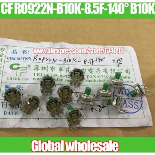 3pcs CF RO922N-B10K-8.5F-140 B10K 140 degree aircraft model single-joint potentiometer