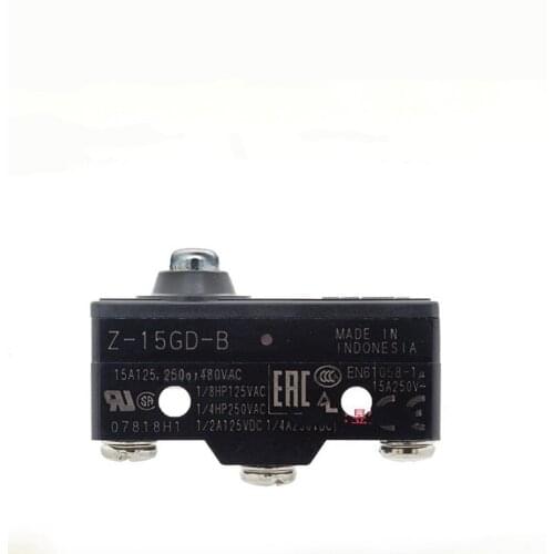 3pcs Omron Z-15GD-B micro-action brake limit switch