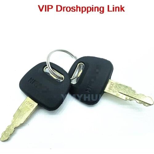 For Hitachi 60/70/120/130/200/210/230 excavator Accessories original ignition key start key high quality excavator Accessories