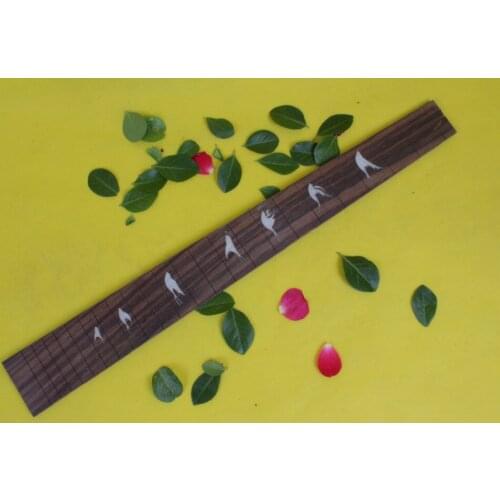 Guitar Accessories 1 x 25.5"electric Guitar Fretboard electric guitar rose Wood Fretboard Parts 00-28# inlay