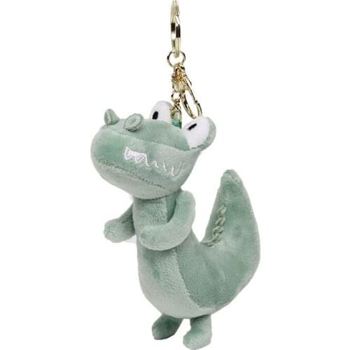 Dinosaur Keychain Pendant Cartoon Creative Tyrannosaurus Plush Pendant Doll Bag Hanging