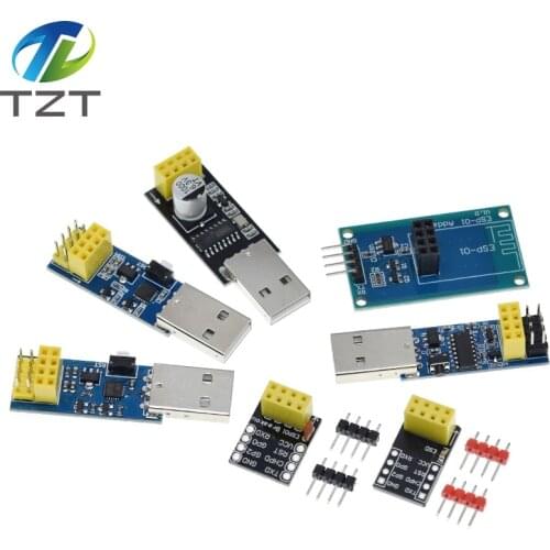 CH340G CP2104 USB To ESP8266 ESP-01 ESP-01S WIFI Module Programmer Adapter Download Debug Link Kit for Arduino LINK v1.0 CH9102F