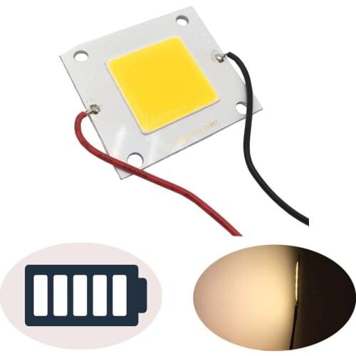 DIY 3.7V cob led panel lights square led chips for battery directly
