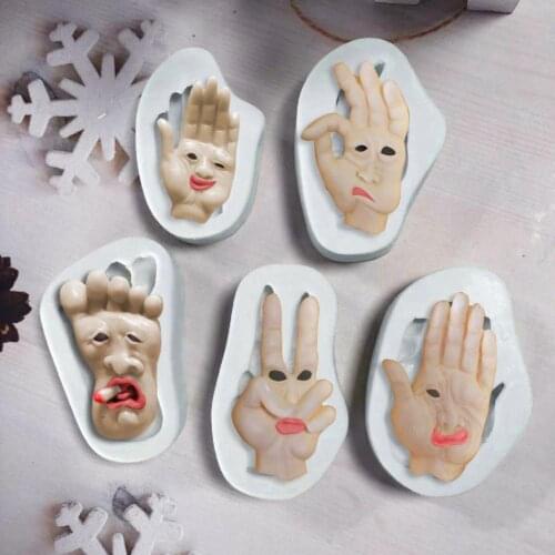 DIY Halloween theme Cake Mold High Toughness Eco-friendly Silicone Pastry Mold simulation Fondant Mold Supplies for Home/Bakery