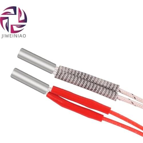 JIWEINIAO Upgrade 5pcs/lot 12V 40W 30W Cartridge Heater 24V 40W Extruder Part Heating Tube Ceramic Extrusion 3D Printers Parts