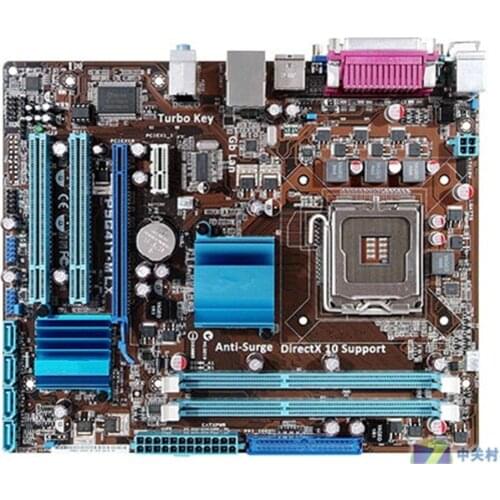 For Asus P5G41T-M LX Desktop G41 Motherboard Socket LGA 775 Q8200 Q8300 DDR3 8G u ATX UEFI BIOS Original Used Mainboard On Sale