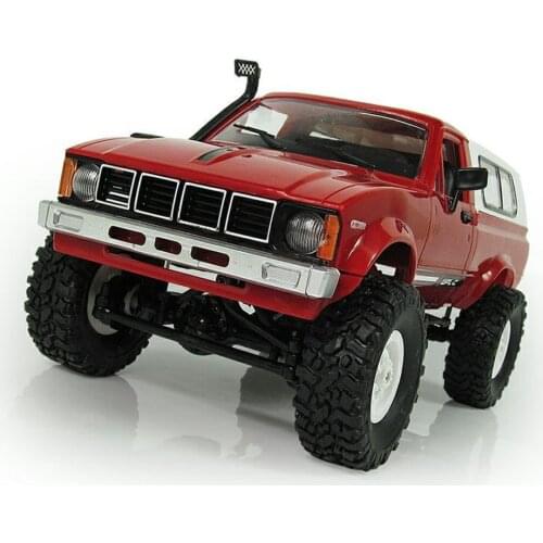 Hot WPL C24 2.4G Remote Control Off-road Model Car RC Buggy DIY High Speed Crawler Truck Toys Upgrade 4WD Metal KIT Part Chasis