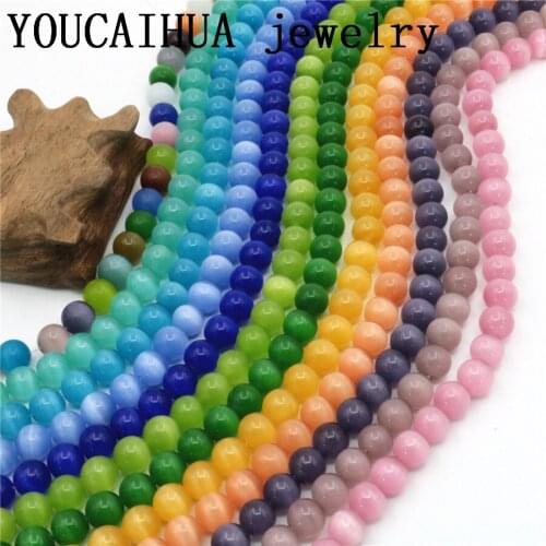 New 10mm Mexican Opal Round Beads Jewelry Making DIY Stone Wholesale Price 15inch Gifts Accessory Crafts Parts Fitting Balls