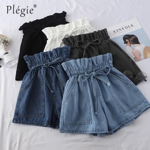Женские джинсовые шорты Plegie China At AliExpress