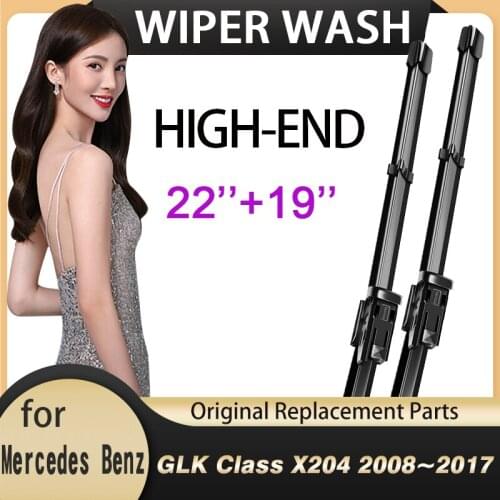 For Mercedes Benz GLK Class 280 300 350 200 220 320 X204 CDI 4Matic Windshield Wipers Car Wiper Blade Car Accessories Stickers