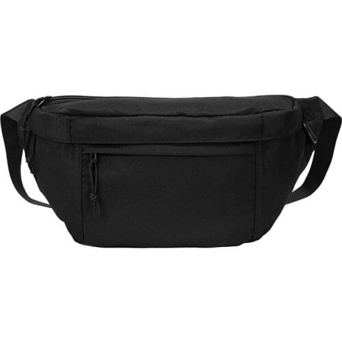 Yesetn Bag 05232021 Mens leisure cross body bag high capacity chest bag waist bag