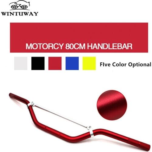 WINTUWAY 5 Color Universal 7/8" 22mm Aluminium Motorcycle Handlebar Handle bar For Yamaha Suzuki Kawasaki Honda