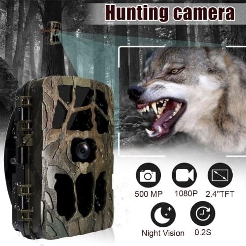 4K HD Waterproof Hunting Camera Outdoor Trail Camera Motion Detection Infrared Camera Wildlife Surveillance H982 LED Camera