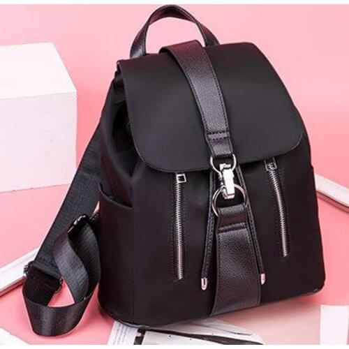 New Anti-theft Waterproof Backpack Women School Bags for Girls Travel Black Backpack Rucksack Large Capacity