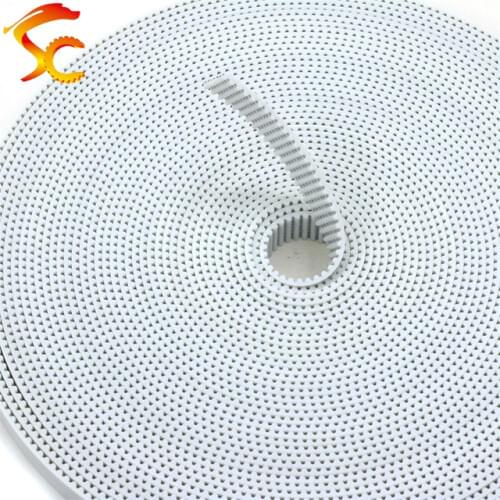 10metres/Lot PU GT2 8mm/9mm/10mm width open belt Polyurethane Steel core 2GT 10mm for 3d printer Free Shipping