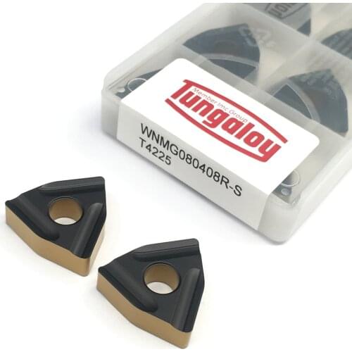 100% Original 10PCS WNMG080408R-S T4225 Sale For Machining Steel Parts Metal CNC Machine Parts Tool Turning Tool Carbide Inserts