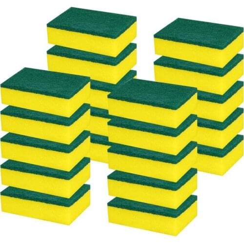 20pcs Heavy Duty Multi Use Cleaning Sponges rub Non-Scratch Magic Eraser Sponge Scrubbing Dish Sponges Use for Kitchen