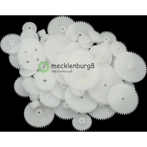 58 Styles Plastic Gears All Module 0.5 Robot Parts for DIY Arduino