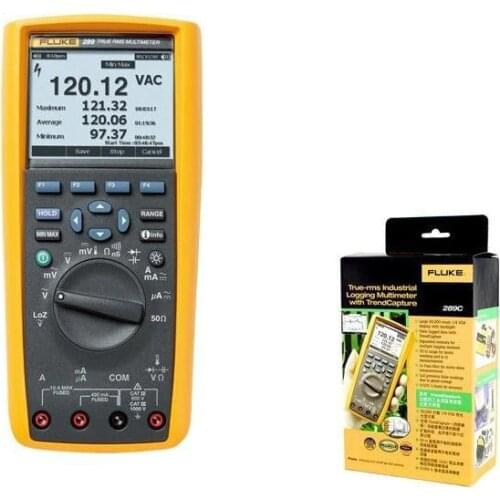 Fast arrival Fluke F289C Multimeter True-rms Industrial Logging with TrendCapture tester