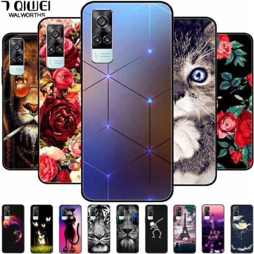For vivo Y31 2021 Case Phone Cover Silicone Soft TPU Back Cases for Vivo V2036 Case Funda for Vivo Y 31 2021 VivoY31 6.58'' Para