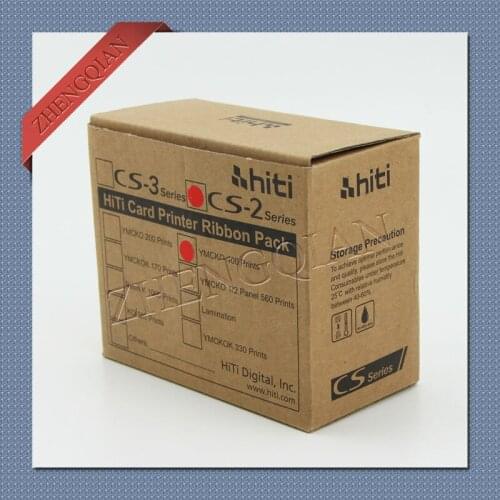 Customized order )Hiti HITI cs200e YMCKO Color Ribbon special RFID 0010