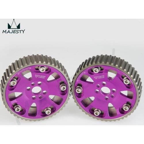 CAM GEARS PULLEY KIT for SKYLINE RB20 RB25 RB26 R32 R33 R34 purple