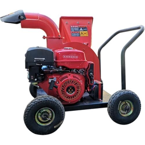 Mobile garden tree shredder,orchard twig leaf small shredder,gasoline wood chipper,branch tree shredder,Garden shredder