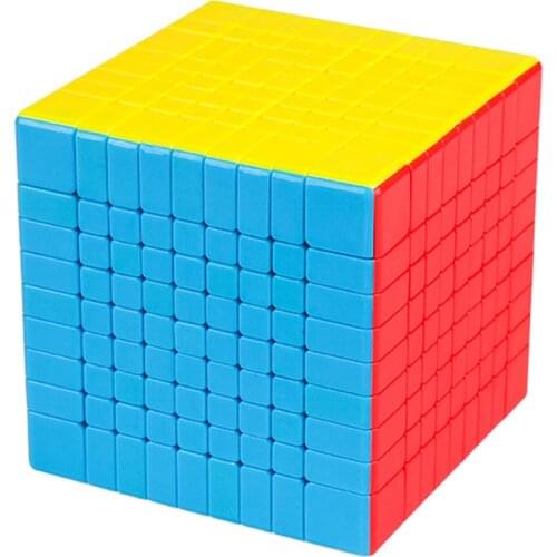 Moyu Cubing Classroom moyu 9x9 stickerelss Speed Cube Mofang Jiaoshi Meilong 9x9 Magic Cube (MF9 Update Version)
