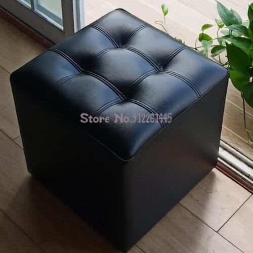 European Style Sitting Pier Sofa Stool Footrest Living Room Door Shoe Replacement Stool Simple Modern Ottoman
