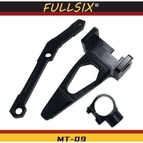 Motorcycle Steering Stabilize Damper Bracket Mount FOR YAMAHA MT-09 MT09 FZ09 FZ-09 2013-2019 Damping Shock Absorber Aluminum