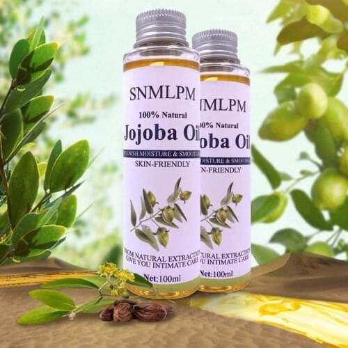 100ml Natural Organic Jojoba Oil Moisturizer Nourishing Massage Oil Relaxing Soothing Lightening Skin Oil