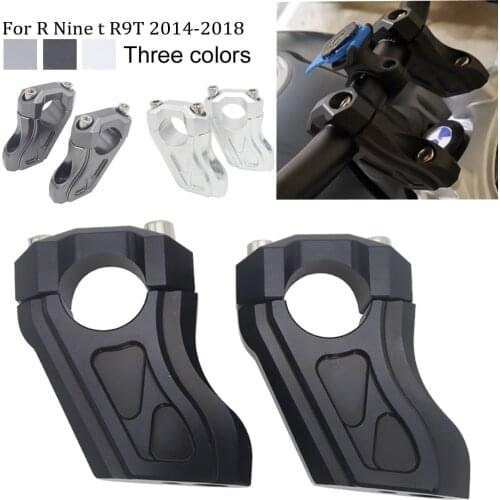 28mm Handle Bar Clamp Raised Extend Handlebar Mount Riser For BMW R Nine t R9T 2014 2015 2016 2017 2018