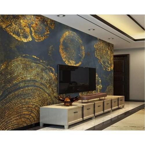 Beibehang Nordic minimalistic 3d wallpaper abstract annual round vintage texture American style living room bedroom TV wallpaper