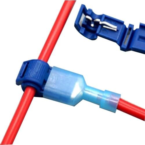 50Pcs Quick Electrical Cable Connectors Snap Splice Lock Wire Terminal Crimp Wire Connector Waterproof Electric Connector Hot