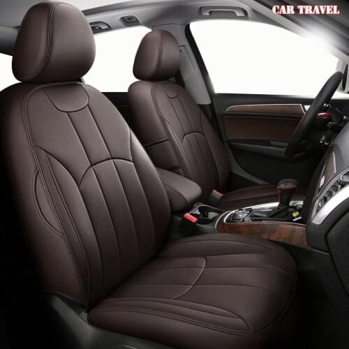 CARTRAVEL Custom Leather car seat cover For Jaguar XJ XF XE E-PACE XFL XEL Automobiles Seat Covers car seats protector