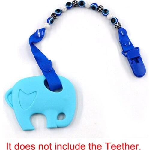 Baby Pacifier Chain Blue Eye Pacifier Chain For Nipples Chupetas Para Bebe Pacifier Clips Chain Soother Holder for kid J0064
