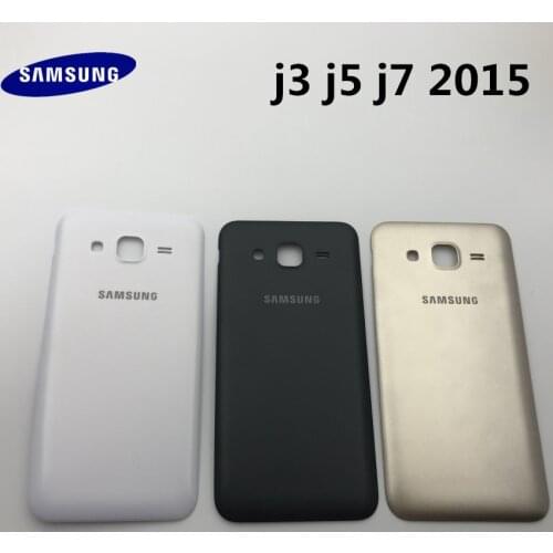 New Rear Housing Case For Samsung Galaxy J3 J320 J320F J5 J7 2015 J500 J500H J500F J700 J700F Battery Back Cover Door Rear Cover