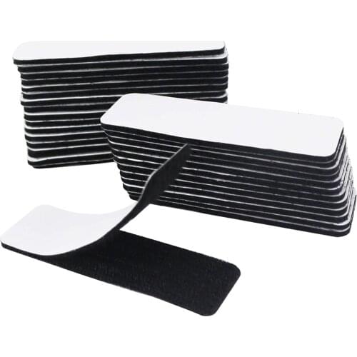 30 Black Double-sided Magic Adhesive Pads Strong Adhesive Pads for Heavy-duty Adhesive Installation Tapes for Wall Floor Doors