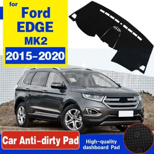 For Ford EDGE 2015 2016 2017 2018 2019 2020 Endura Anti-Slip Mat Dashboard Pad Sunshade Dashmat Protect Anti-UV Dash Accessories