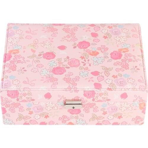 Home fresh jewelry box multi-functional single-layer jewelry storage cosmetic box jewelry box