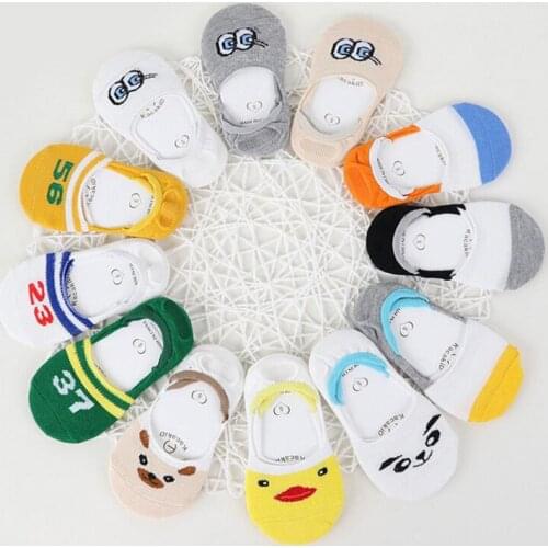 Infant newborn socks 0 to 6y breathable cotton boys/girls socks cartoon boat Baby socks toddler clothing 10 colors