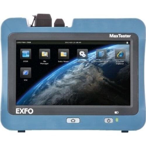 EXFO MAX-730C MaxTester OTDR SM MAX-730C-SM1-EA W/ VFL & Power Meter 1310/1550/1625
