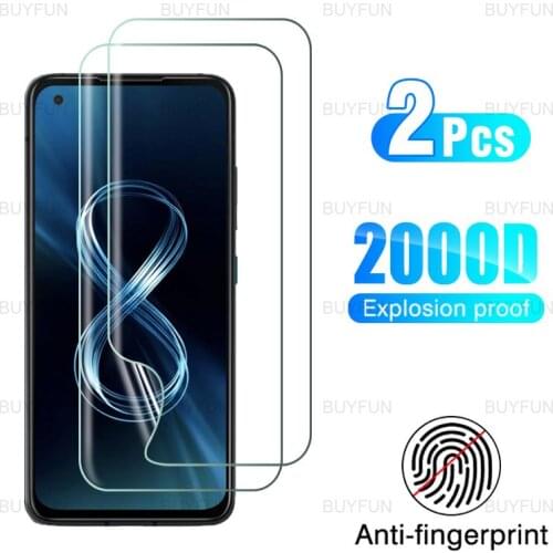2pcs Hydrogel Film For Asus Zenfone 8 5.9 inch Front Anti-fingerprint soft film for asus zenfone 8 zs590ks safe protective film