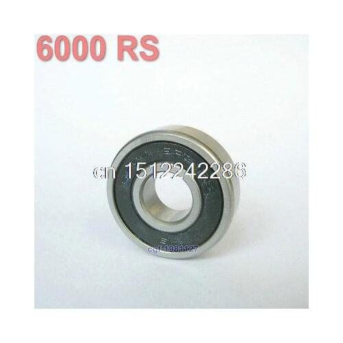 6000 -2RS Si3N4 Ceramic Ball Bearing Rubber Sealed Bike Replace 10x26x8mm