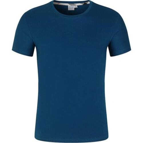 Summer Casual T-Shirt Quick-drying Breathable Short Sleeve T-shirt Fashion Casual Solid Tee Tops Men Woman Unisex Brand Clothing