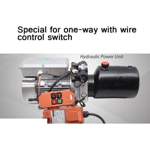 Small Electric Hydraulic Oil Pump 24V/800W Electric Hydraulic Oil Pump Horizontal Hydraulic Oil Pump Power Assembly