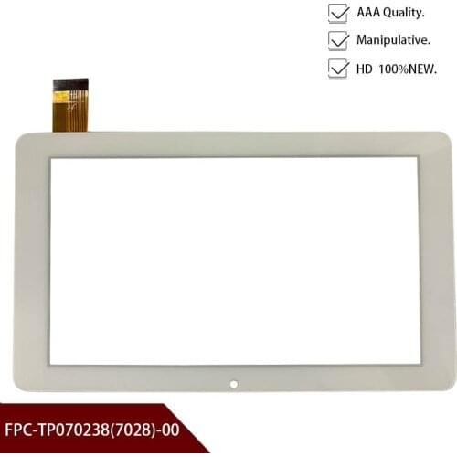 New White 7" Tablet FPC-TP070238(7028)-00 Touch screen digitizer panel replacement glass Sensor Free Shipping