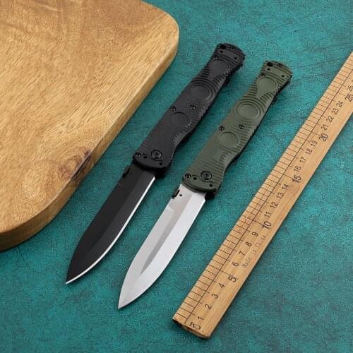 New SOCP 391BK 391 Nylon Fiber Handle Mark D2 Blade Folding Pocket Survival EDC Tool kitchen camp hunt Tactical outdoor knife