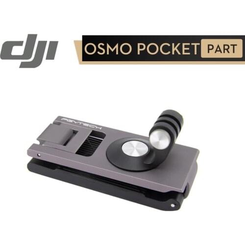PGYTECH Osmo Pocket Osmo Action Strap Holder Safely fix Osmo Pocket to a backpack shoulder strap Enhance Filmmaking Experience